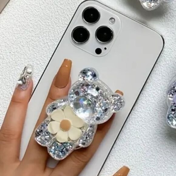 Other - CellPhone  Finger Stand Cute Bear Daisy Phone Comfortable Grip Anti-Slip Creat